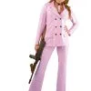 Pink Gangster Moll Adult Costume -Cosplay Outfit Store.com 31800