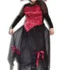 Goth Hoop Vampiress Plus Size Adult Costume 2 Goth Hoop Vampiress Plus Size Adult Costume -Cosplay Outfit Store.com FW5762