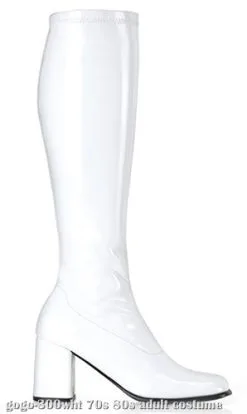 White Costume Boots