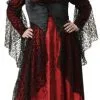 Classic Vampiress Plus Size Costume 2 Classic Vampiress Plus Size Costume -Cosplay Outfit Store.com IC5403