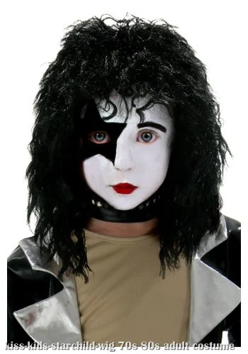 Kids KISS Starchild Wig 3 Kids KISS Starchild Wig