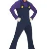 Adult Waluigi Costume -Cosplay Outfit Store.com adult waluigi costume