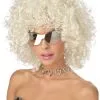 Blonde And Silver Disco Wig 1 Blonde And Silver Disco Wig -Cosplay Outfit Store.com blonde silver disco glitter wig