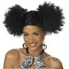 Black Disco Puffs Wig -Cosplay Outfit Store.com disco poof wig
