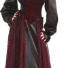 Flocked Vampiress Adult Costume -Cosplay Outfit Store.com fw5156