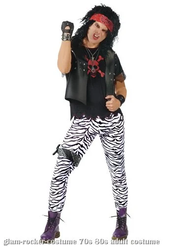 Glam Reality Rock Star Costume 3 Glam Reality Rock Star Costume