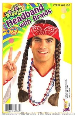 Hippie Headband W/Braids