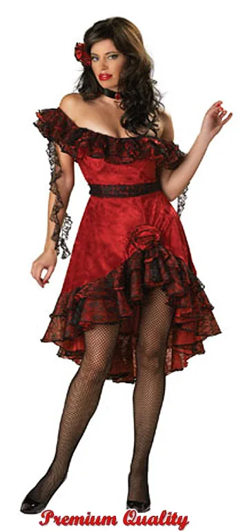 Spicy Senorita Adult Costume 3 Spicy Senorita Adult Costume