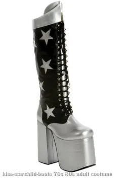 KISS Rock The Nation Starchild Boots