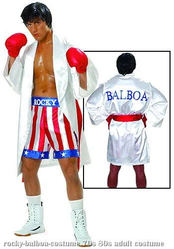 Adult Rocky Costume 3 Adult Rocky Costume
