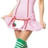 Sexy Strawberry Girl Costume -Cosplay Outfit Store.com sexy strawberry girl