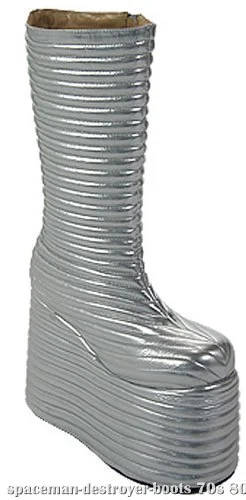 Spaceman KISS Destroyer Boots