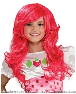 Kids Strawberry Shortcake Wig