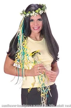 Sunflower Headpiece And Wand
