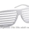 White 80s Glasses